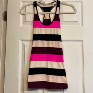 Vintage Lululemon Striped Racerback Tank